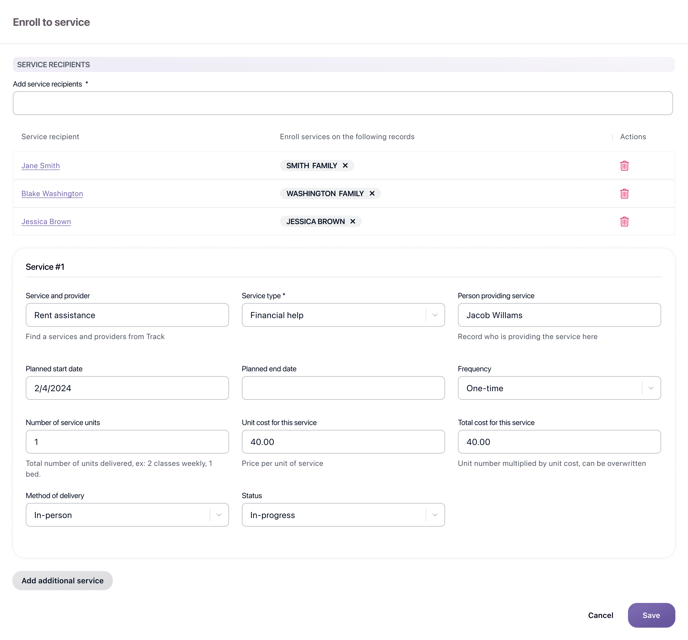 Add bulk clients (Provider)