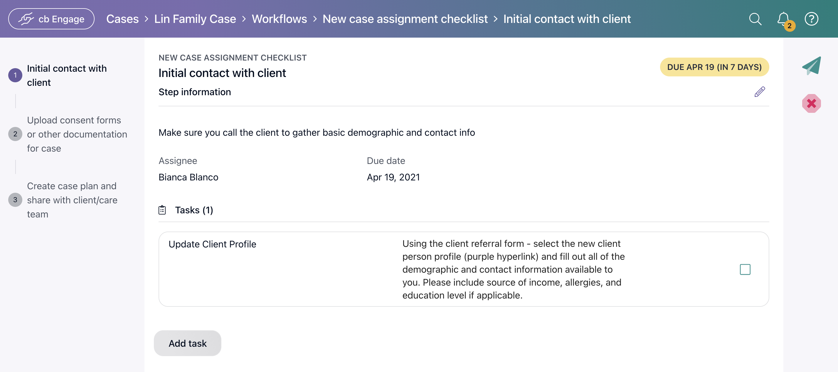 Create a case file